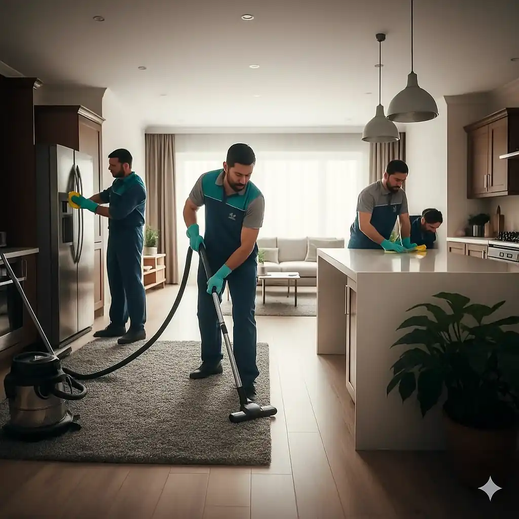 شركة تنظيف فلل - السلام كلين