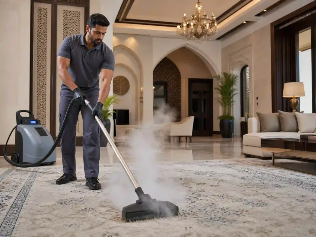 تنظيف سجاد بالبخار في الإمارات داخل المنزل